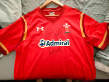 Load image into Gallery viewer, Wales signed Rugby Shirt
