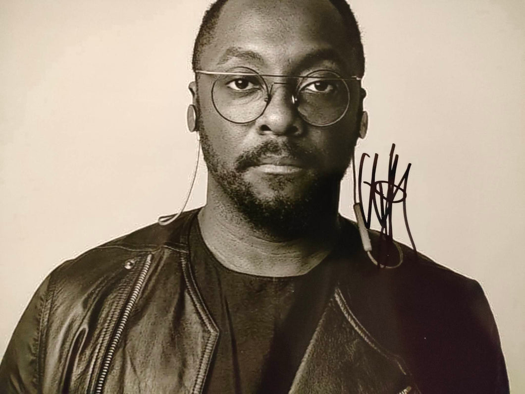 Will I Am signed 8x10