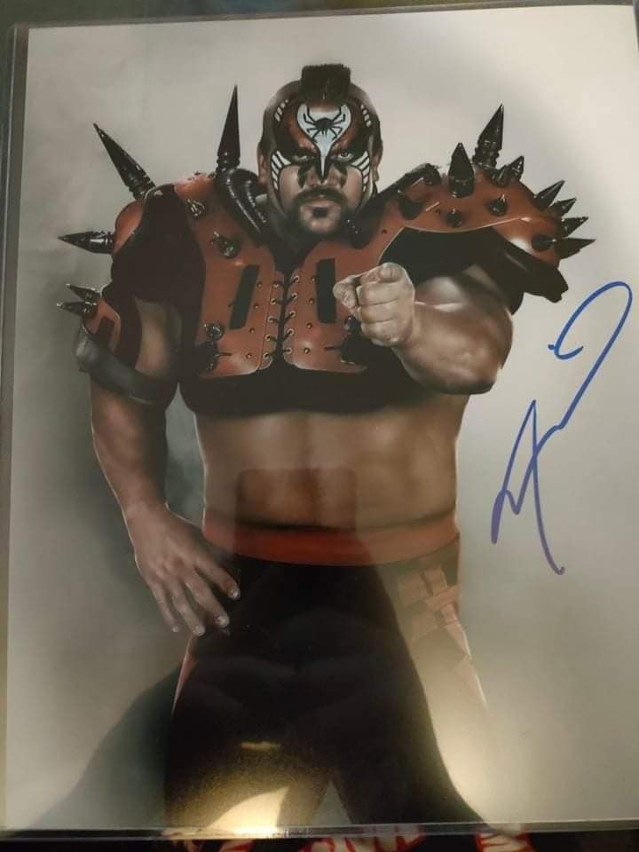 Animal signed 8x10 (Road Warriors)