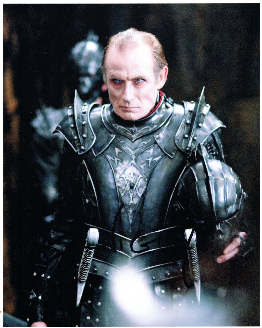 Bill Nighy signed 8x10