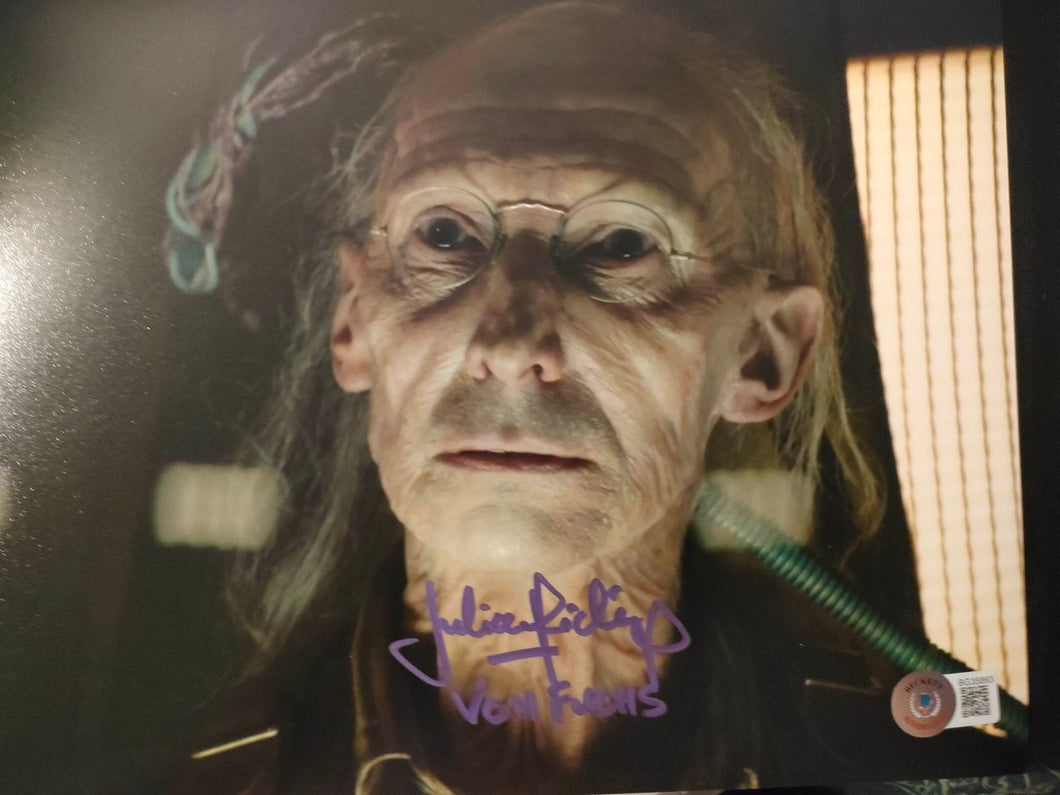 Julian Richings signed 8x10 w Beckett Authentication