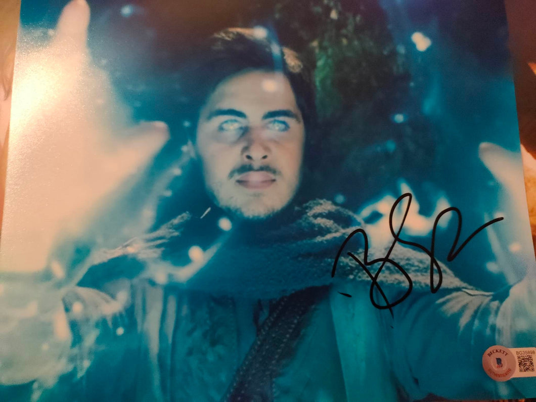 Ben Schnetzer signed 8x10 w Beckett Authentication